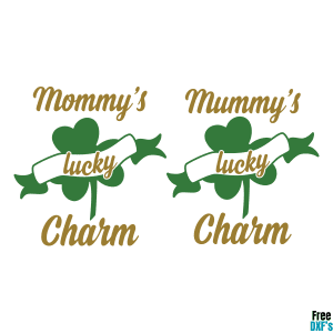 Free Mummy's Lucky Charm DXF