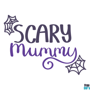 Free Scary Mummy DXF