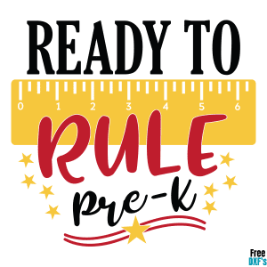 Free Ready to Rule Pre-K DXF