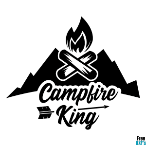 Free Campfire King DXF