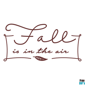 Free Fall is in the Air DXF