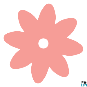 Free Spring Flower Design DXF
