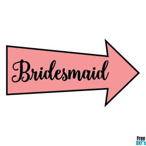Free Bridesmaid DXF