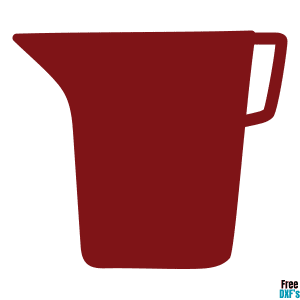 Free Measuring Jug DXF