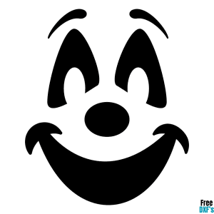 Free Jack O' Lantern Face DXF