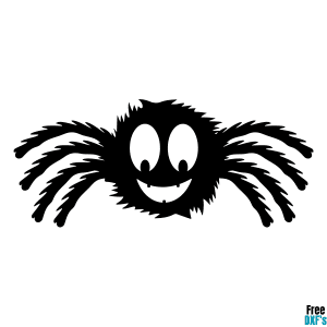 Free Halloween Spider DXF