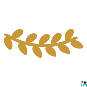 Free Leaf Border Design 2 DXF