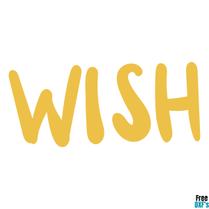 Free Wish DXF