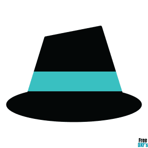 Hat DXF Clipart, PNG, EPS, DXF