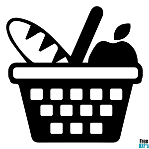Free Picnic Basket DXF