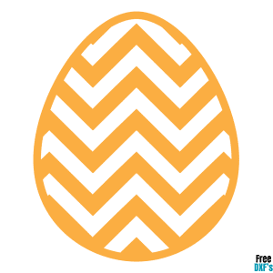 Free Easter Egg DXF