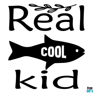 Free Real Cool Kid DXF