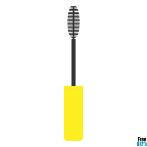 Free Mascara Brush DXF