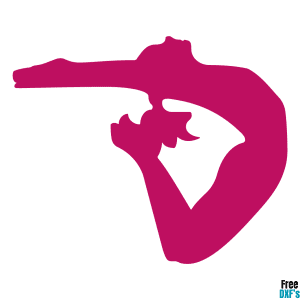 Free Gymnast Design 5 DXF