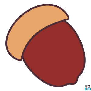 Free Acorn Design DXF