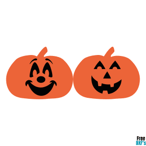 Free Halloween Pumpkin Jack O Lantern Designs Set 2 DXF