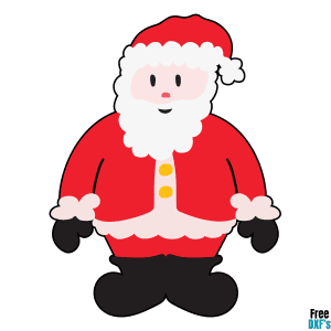 Free Santa Claus Design DXF